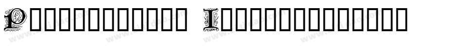 Portculliard Initials字体转换